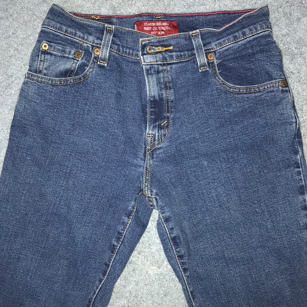 VINTAGE Levi’s Relaxed Bootcut Stretch 550™️ Jeans - Picture 2 of 6